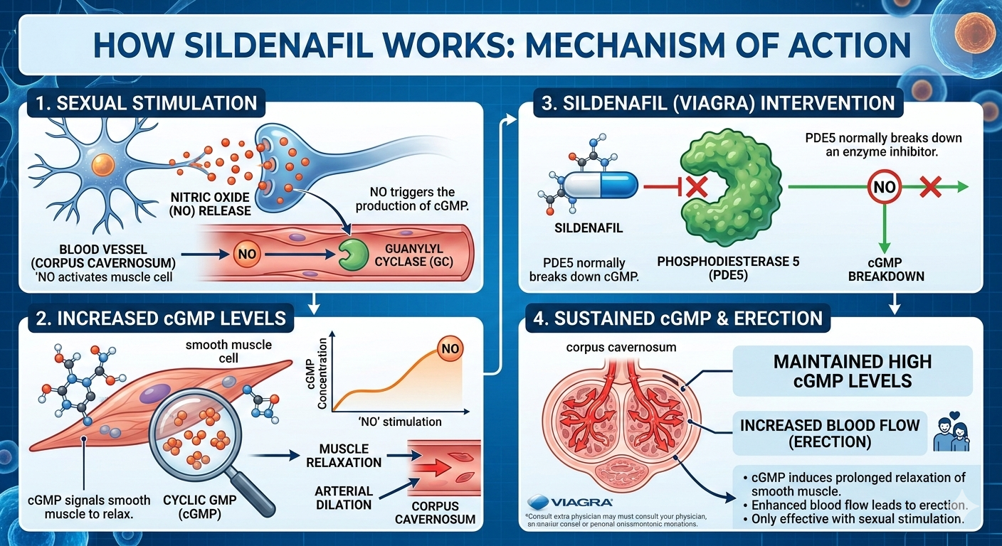 Educational infographic 2 for kamagra vs sildenafil safety