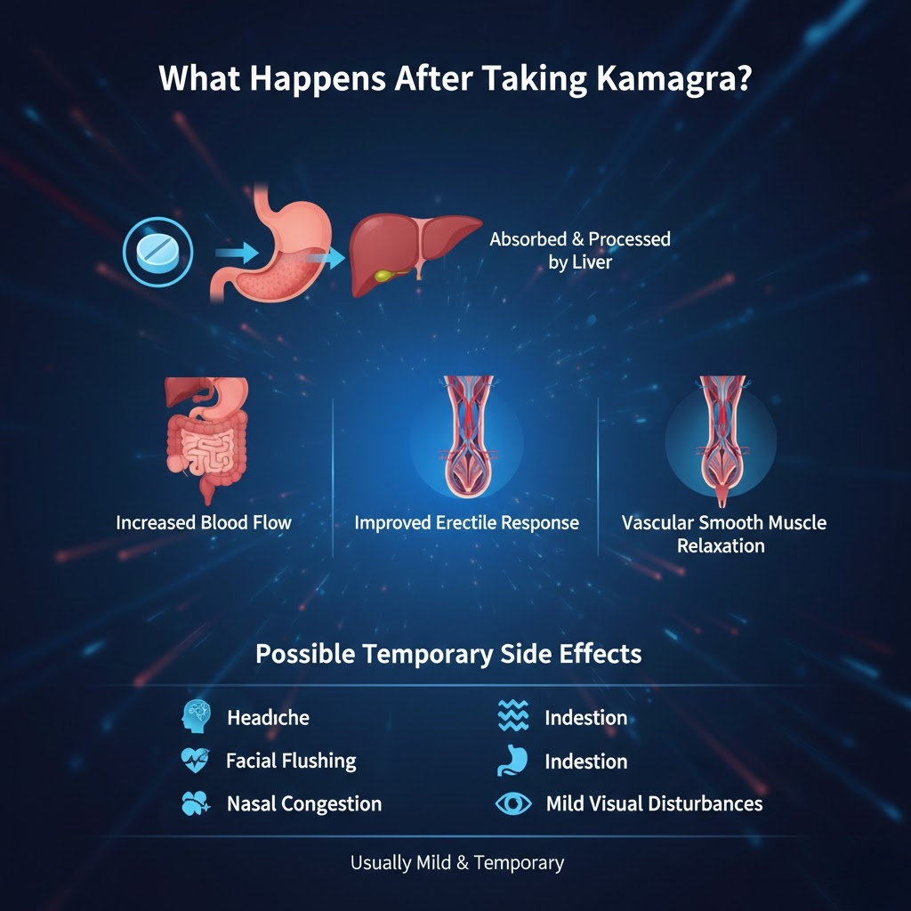 Educational infographic 3 for kamagra duration strength