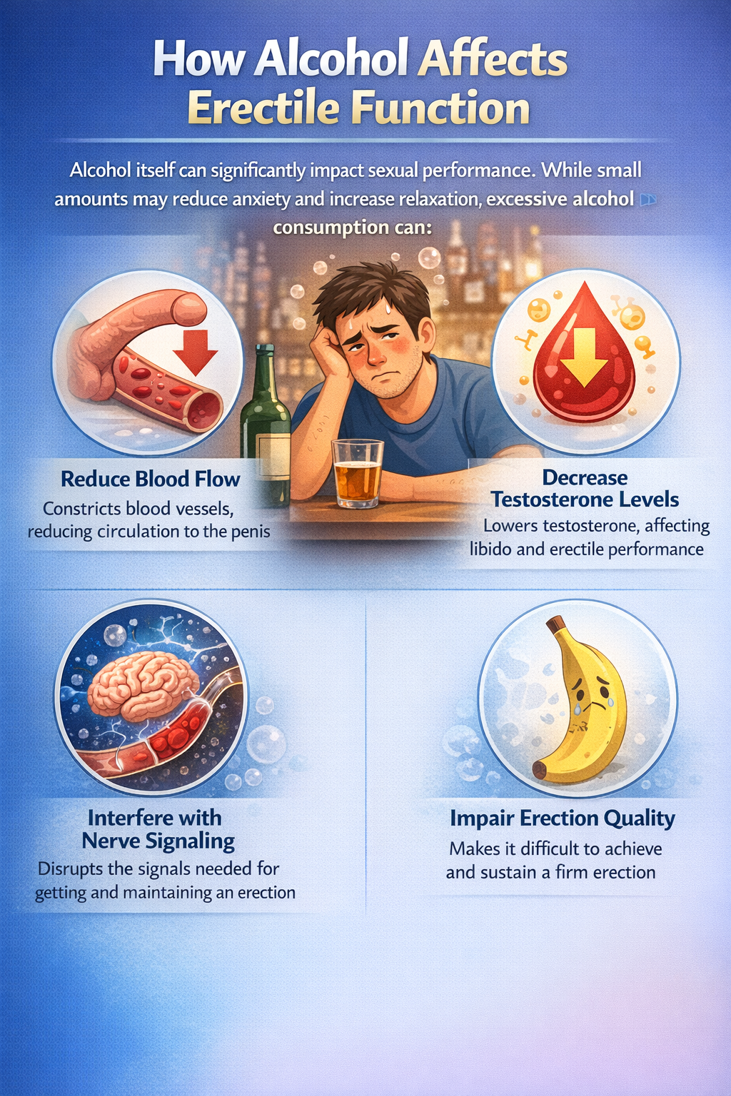 Educational infographic 2 for kamagra with alcohol