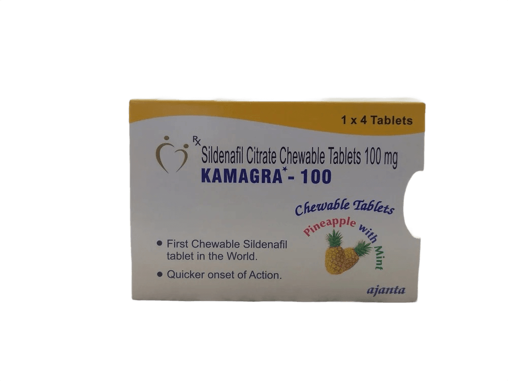 Kamagra-100 mg Chewable Tablet (Strawberry) - View 3