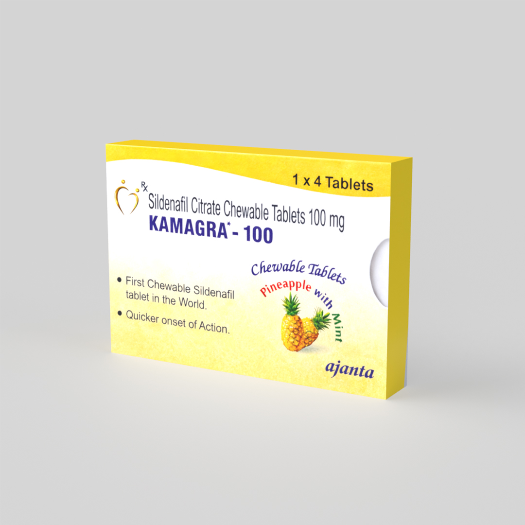 Kamagra-100 mg Chewable Tablet (Strawberry) - View 2