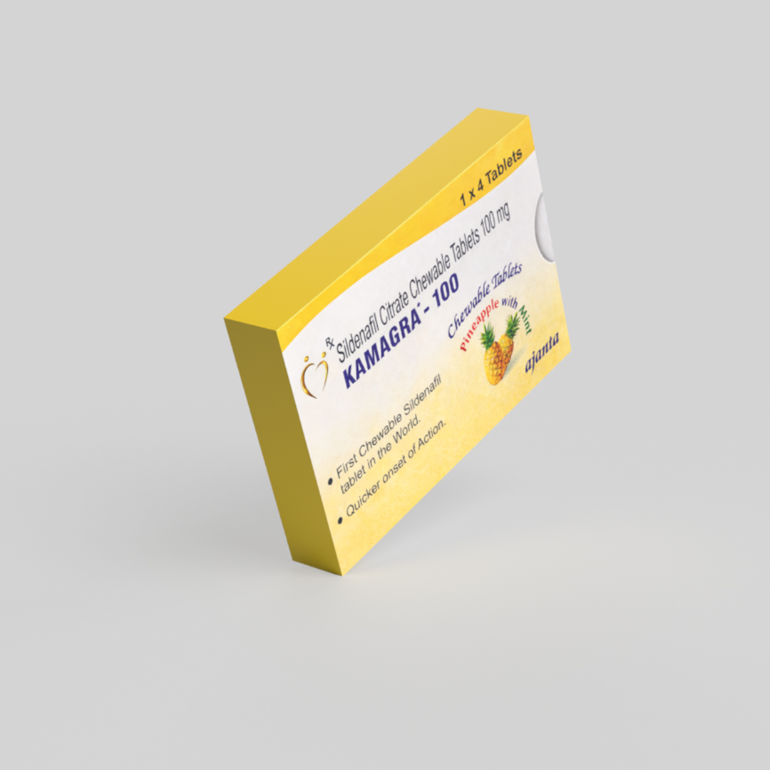 Kamagra-100 mg Chewable Tablet (Strawberry) - View 3