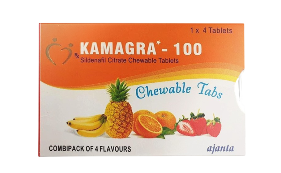 Kamagra-100 mg Chewable Tablet (Orange) - View 3